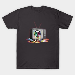 Television Melt of Death T-Shirt